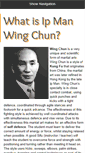 Mobile Screenshot of kwokwingchun.com
